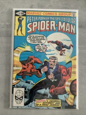 Marvel Comics Peter Parker The Spectacular Spider-Man #57 1981 Lovely Condition