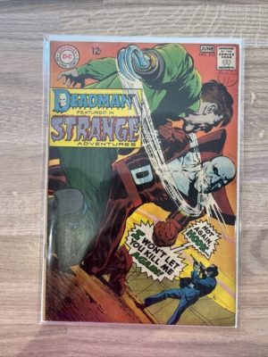 DC Comics Deadman Featured In Strange Adventures #212 1968 Silver Age Beak Adams