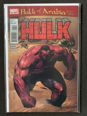 Marvel Comics Hulk #42 Red Hulk Low Print Run 2008 Lovely Condition