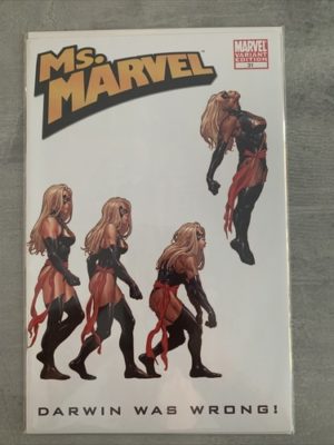 Marvel Comics Ms Marvel #31 Darwin Variant 2008