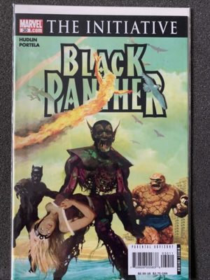 Marvel Comics Black Panther #30 The Initiative Zombies Lovely Condition