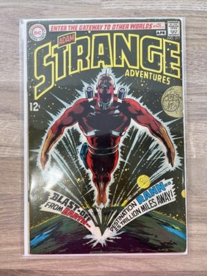 DC Comics Adam Strange Adventures #217 1969 Silver Age Neal Adams