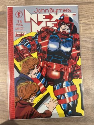 Dark Horse Comics John Byrnes Next Men #14 1993 Hell Boy Cameo
