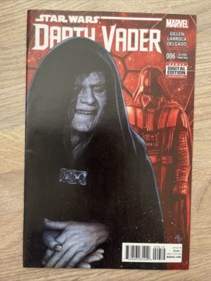 Marvel Comics Star Wars Darth Vader #6 Second Printing  Variant