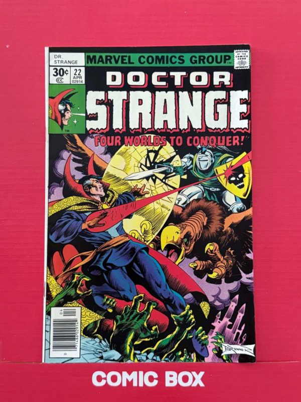 Marvel Comics Doctor Strange #22 1977 Bronze Age - Image 2