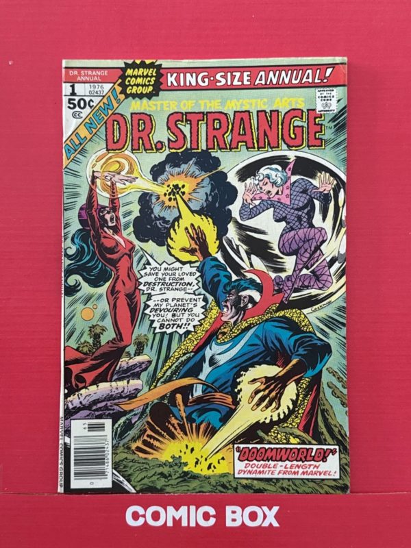 Marvel Comics Dr Strange #1 King Size Annual Bronze Age 1976 - Image 2