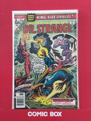 Marvel Comics Dr Strange #1 King Size Annual Bronze Age 1976