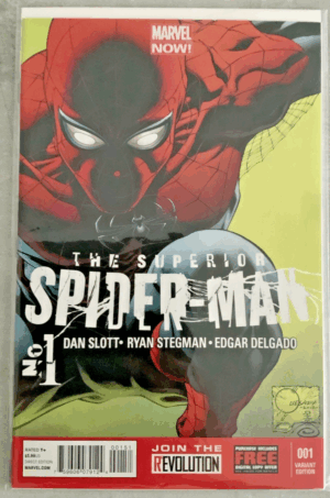 Marvel Comics The Superior Spider-Man #1 1:100 Quesada Variant 2013
