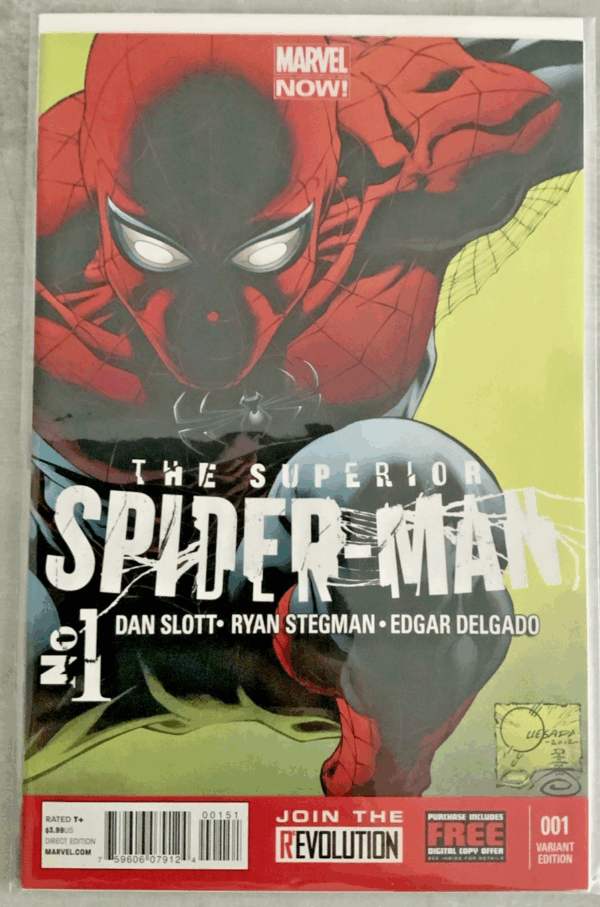 Marvel Comics The Superior Spider-Man #1 1:100 Quesada Variant 2013