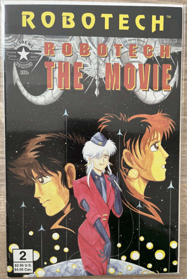 Academy Comics Robotech The Movie #2 1996 Lovely Condition Low Print Run