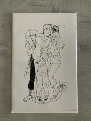 Boom Comics Spector Inspectors #1 1 Per Store Sketch Variant 2021