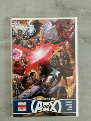 Marvel Comics Avengers VS X-Men #0 1:25 Wraparound Variant 2012