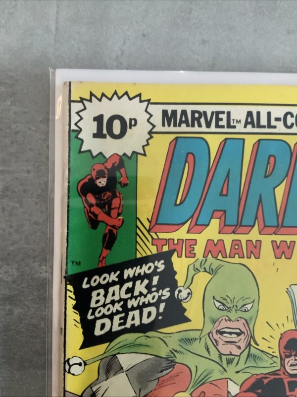 Marvel Comics Daredevil #135 1976 Bronze Age - Image 2