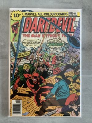 Marvel Comics Daredevil #136 1976 Bronze Age