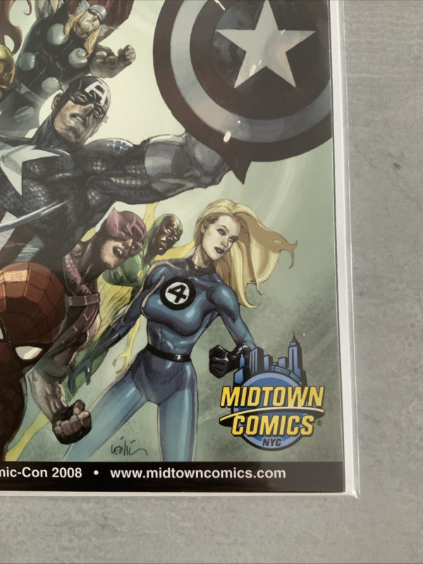 Marvel Comics Secret Invasion #1 Midtown Exclusive Variant 2008 - Image 4