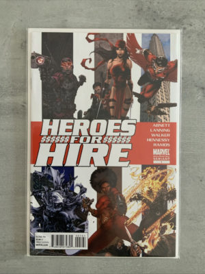 Marvel Comics Heroes For Hire #1 2nd Print Variant 2011