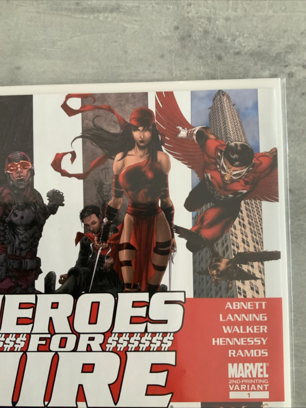 Marvel Comics Heroes For Hire #1 2nd Print Variant 2011 - Image 3