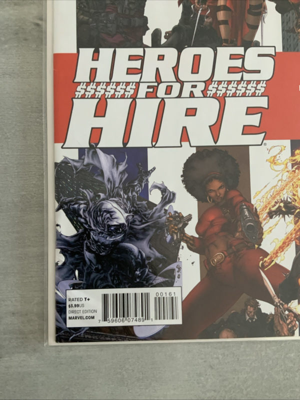 Marvel Comics Heroes For Hire #1 2nd Print Variant 2011 - Image 5