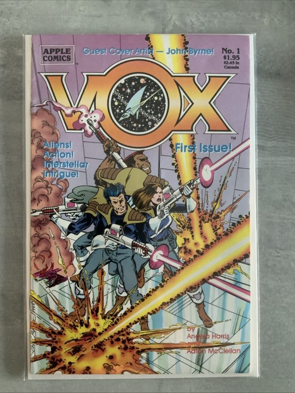 Apple Comics Vox #1 John Byrne 1990