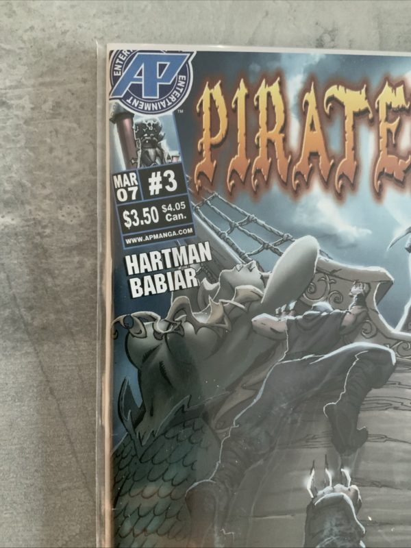 Antarctic Press Comics Pirates VS Ninjas #3 Scarce In UK 2007 - Image 2