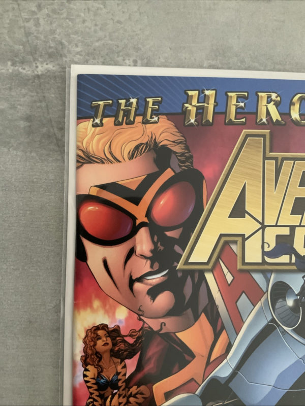 Marvel Comics Avengers Academy #1 1st App Hazmat Mettle 2nd Print Variant Scarce - Image 2