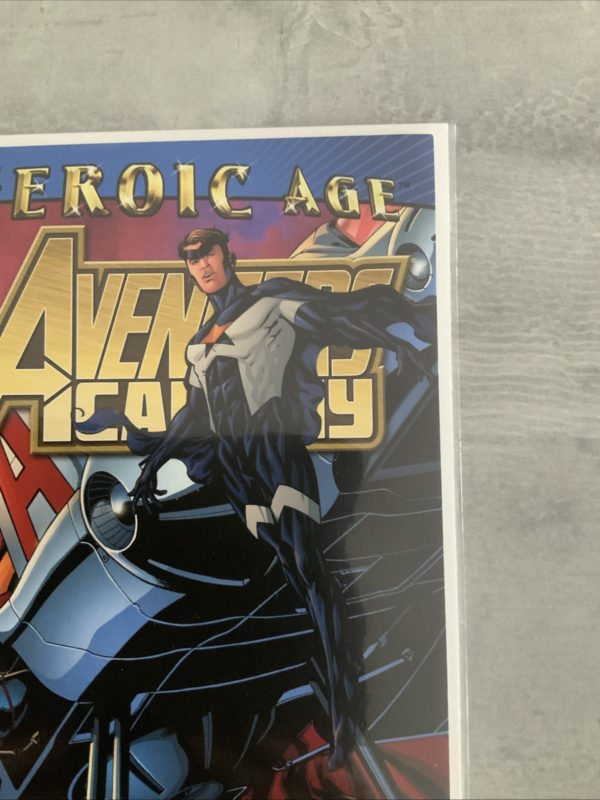 Marvel Comics Avengers Academy #1 1st App Hazmat Mettle 2nd Print Variant Scarce - Image 3