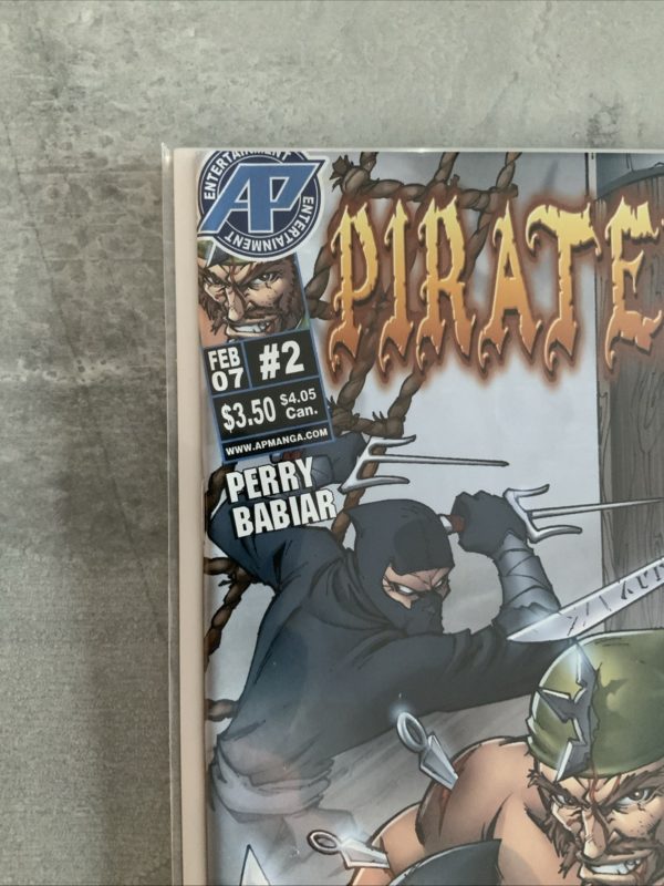 Antarctic Press Comics Pirates VS Ninjas  #2 Scarce In Uk 2007 - Image 2