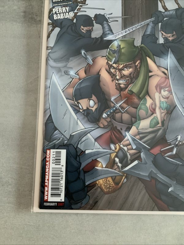 Antarctic Press Comics Pirates VS Ninjas  #2 Scarce In Uk 2007 - Image 5