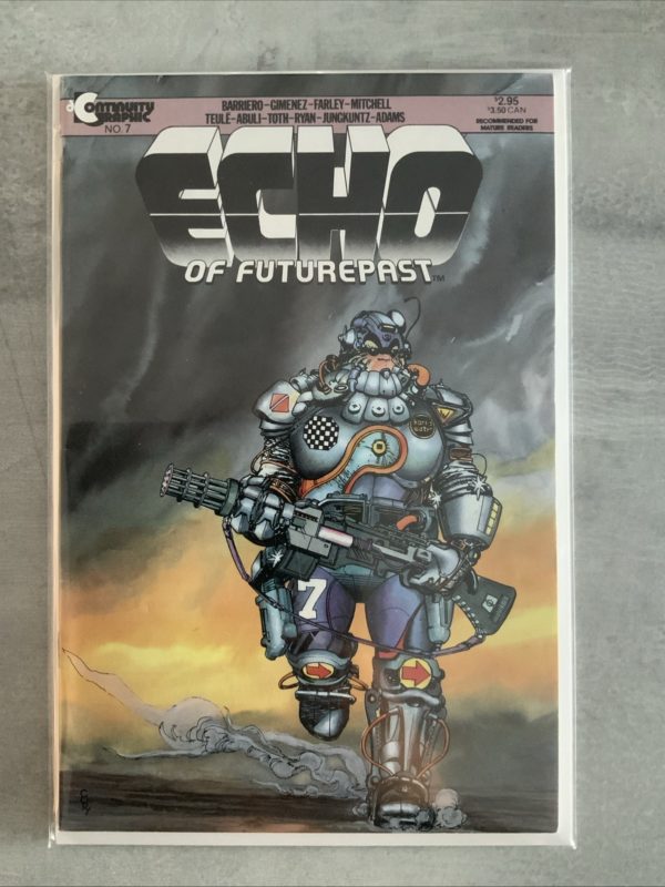 Continuity Comics Echo Of Futurepast #7 1985 Neal Adams Bronze Age