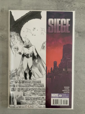 Marvel Comics Siege #2 Scarce 3rd Print Variant 2010