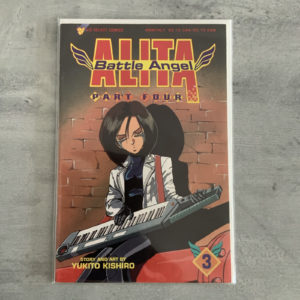 Viz Comics Alita Battle Angel #3 Scarce In Uk 1993