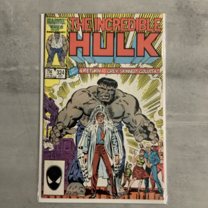 Marvel Comics The Incredible Hulk #324 1986 Hulk #1 Homage
