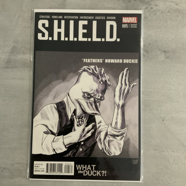Marvel Comics SHIELD #5 Scarce Howard The Duck Variant 2014