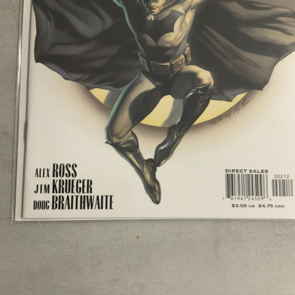 DC Comics Justice #2 Very Scarce Alex Ross 2nd Print Variant Batman 2005 - Image 5