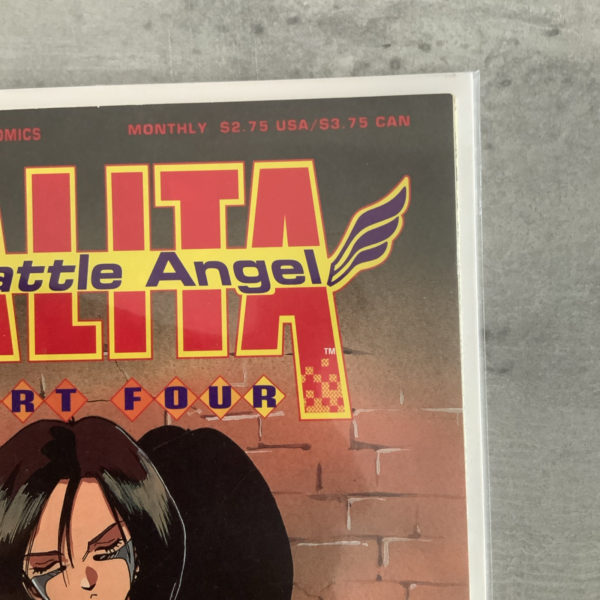 Viz Comics Alita Battle Angel #3 Scarce In Uk 1993 - Image 3