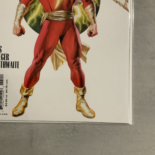 DC Comics Justice #5 Scarce Shazam Alex Ross 2nd Print Variant 2006 - Image 4