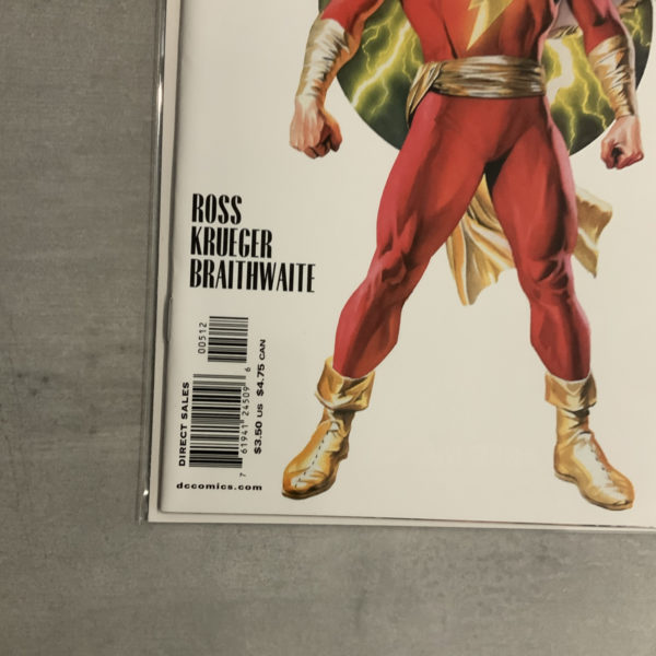 DC Comics Justice #5 Scarce Shazam Alex Ross 2nd Print Variant 2006 - Image 5