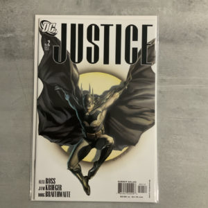 DC Comics Justice #2 Very Scarce Alex Ross 2nd Print Variant Batman 2005