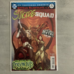 DC Comics Suicide Squad #26 Rebirth Metal Tie- In Poison Ivy 2017