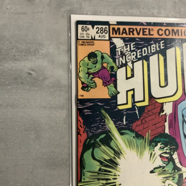 Marvel Comics The Incredible Hulk #286 1983 Bronze Age - Image 2