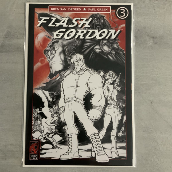 Aaroen Comics Flash Gordon #3 1:10 Incentive Variant 2008