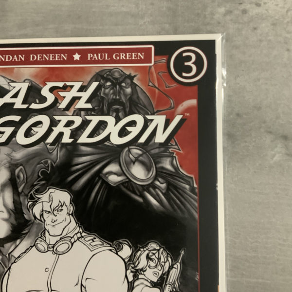 Aaroen Comics Flash Gordon #3 1:10 Incentive Variant 2008 - Image 3