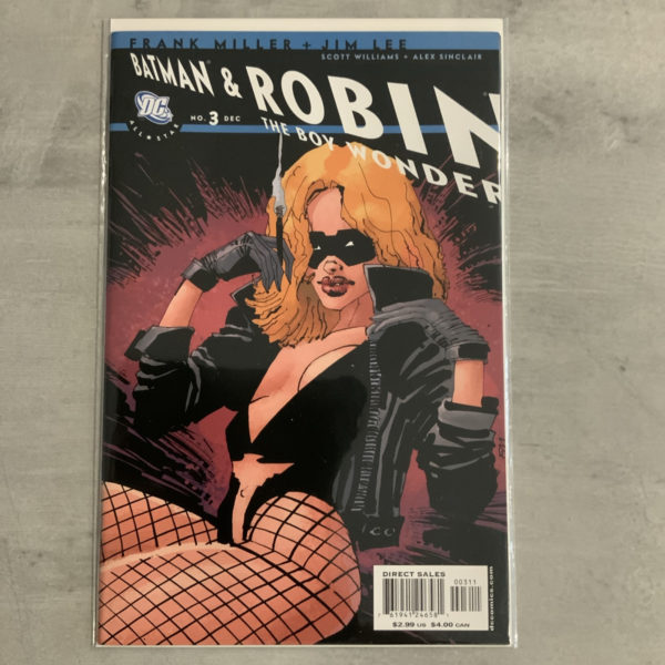 DC Comics Batman & Robin #3 Jim Lee Frank Miller Cover B Variant 2005