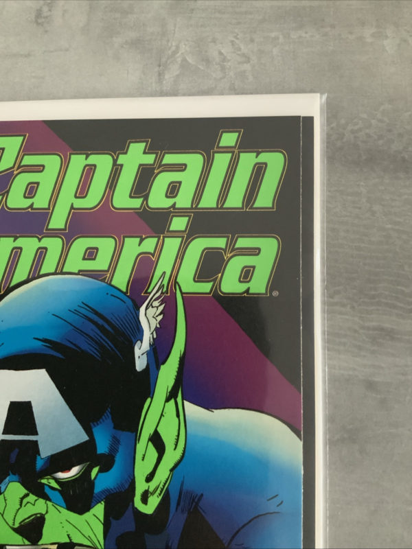 Marvel Comics Captain America #6 1998 Skrull Cover Scarce - Image 3