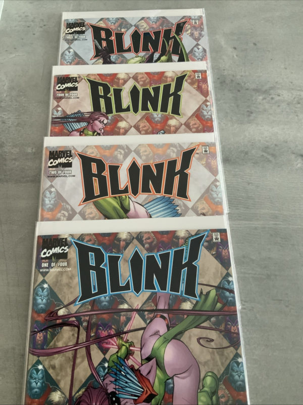 Marvel Comics Blink Full Set #1-4