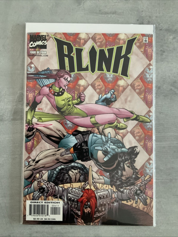 Marvel Comics Blink Full Set #1-4 - Image 5