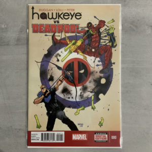 Marvel Comics Hawkeye VS Deadpool #0 1st Cameo Spider-Gwen & Jane Foster KEY