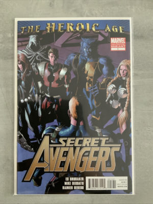 Marvel Comics Secret Avengers #1 Scarce 2nd Print Variant 2010