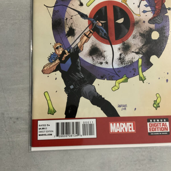 Marvel Comics Hawkeye VS Deadpool #0 1st Cameo Spider-Gwen & Jane Foster KEY - Image 5