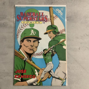 Revolutionary Comics Baseball Superstars #6 Jose Canseco Scarce 1991